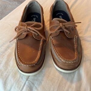Sperry Men's Tan and Brown Boat Shoes